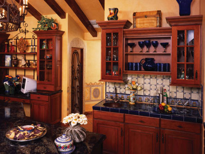 kitchen cabinets - custom built home - cambridge