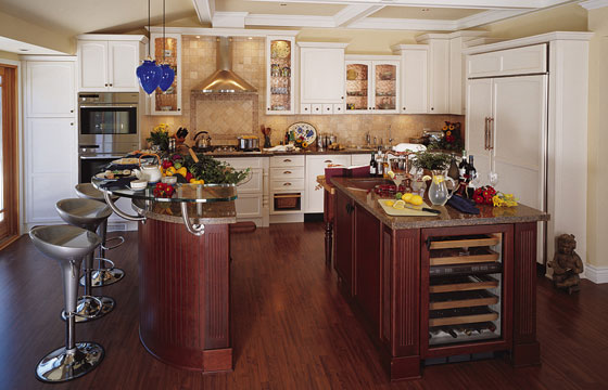 kitchen cabinets - custom built house